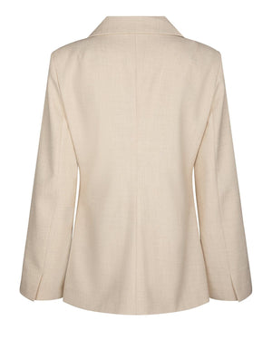CARMIA MELANGE TIE BLAZER