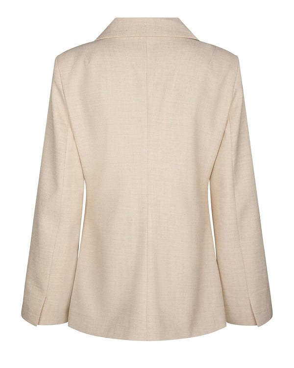 CARMIA MELANGE TIE BLAZER