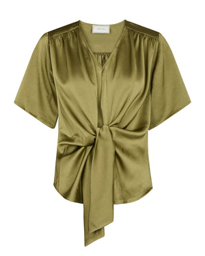 CASADIA HEAVY SATEEN BLOUSE