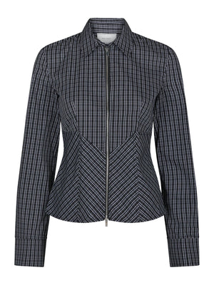 CATHY ZIP SHIRT
