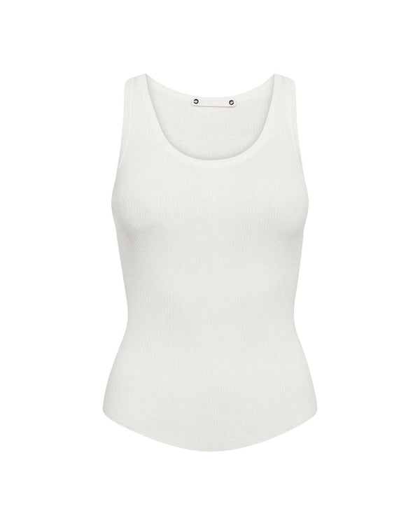 CLAIRECC RIB TANK TOP