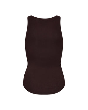 CLAIRECC RIB TANK TOP