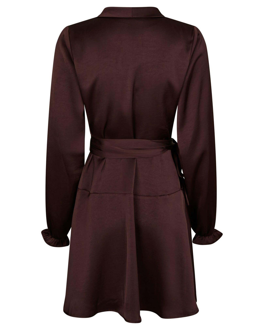 COLBIE HEAVY SATEEN DRESS