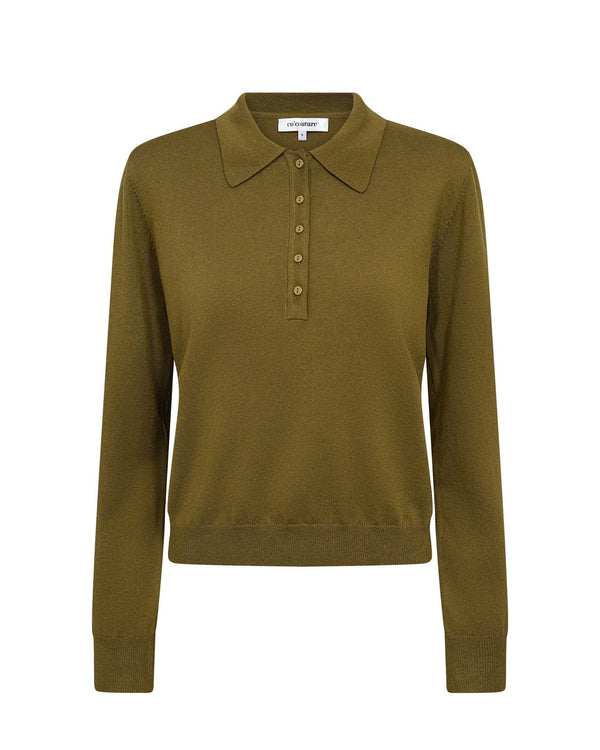 CORYCC PADDED POLO KNIT