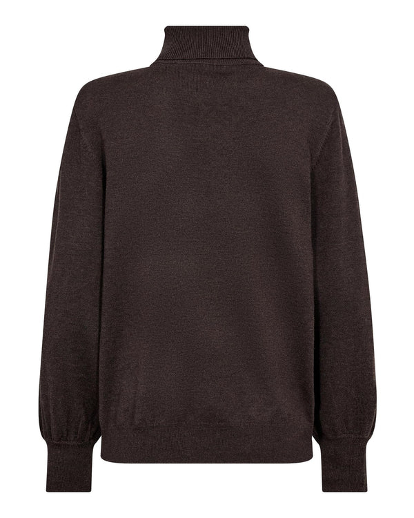 CORYCC PADDED ROLL-NECK KNIT