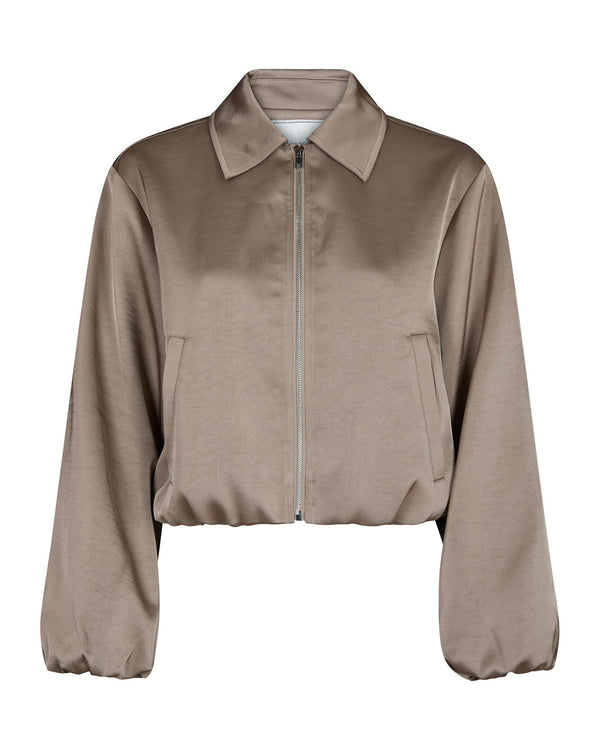 DENIELLE HEAVY SATEEN JACKET