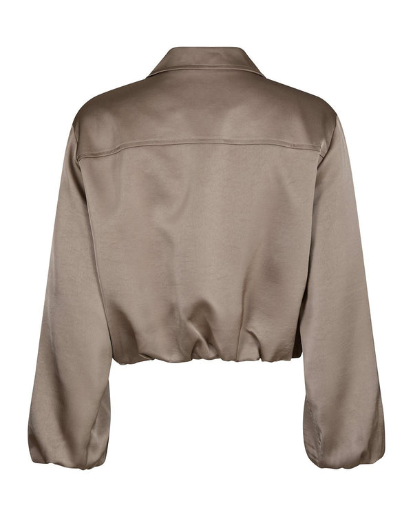 DENIELLE HEAVY SATEEN JACKET