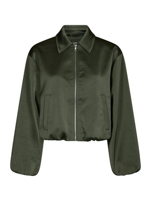 DENIELLE HEAVY SATEEN JACKET