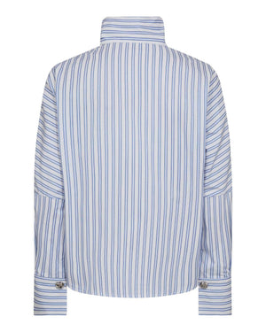 DEVINCC ASYMCC BUTTON BLOUSE