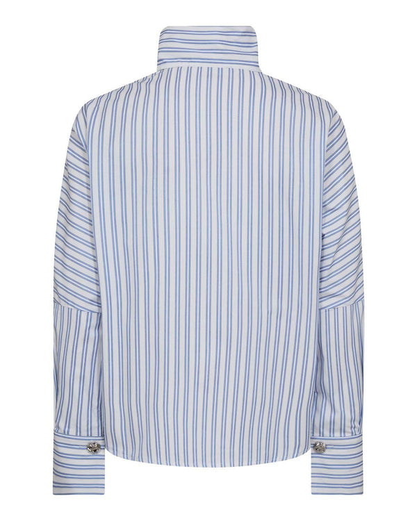 DEVINCC ASYMCC BUTTON BLOUSE