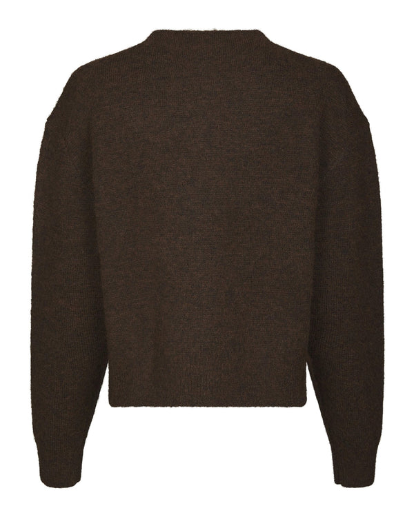 DIONE FLUFFY KNIT CARDIGAN