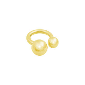 DOT DUO RING GOLD PLATED