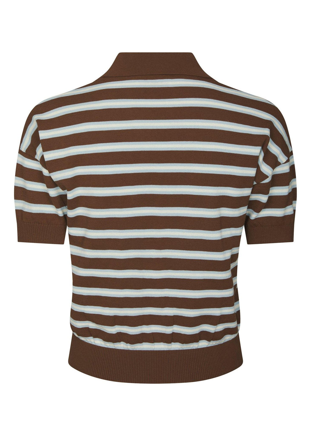EMIRA KNIT POLO TOP