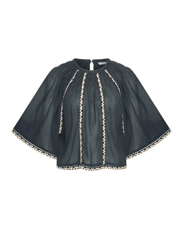 EMMI EMBROIDERY BLOUSE