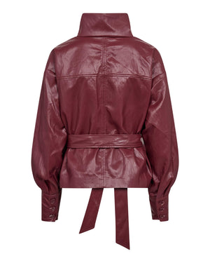GLITTCC FUNNEL NECK BLOUSE