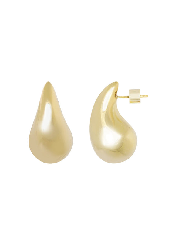 GOLDPLATED 'DROP' EARSTUDS S