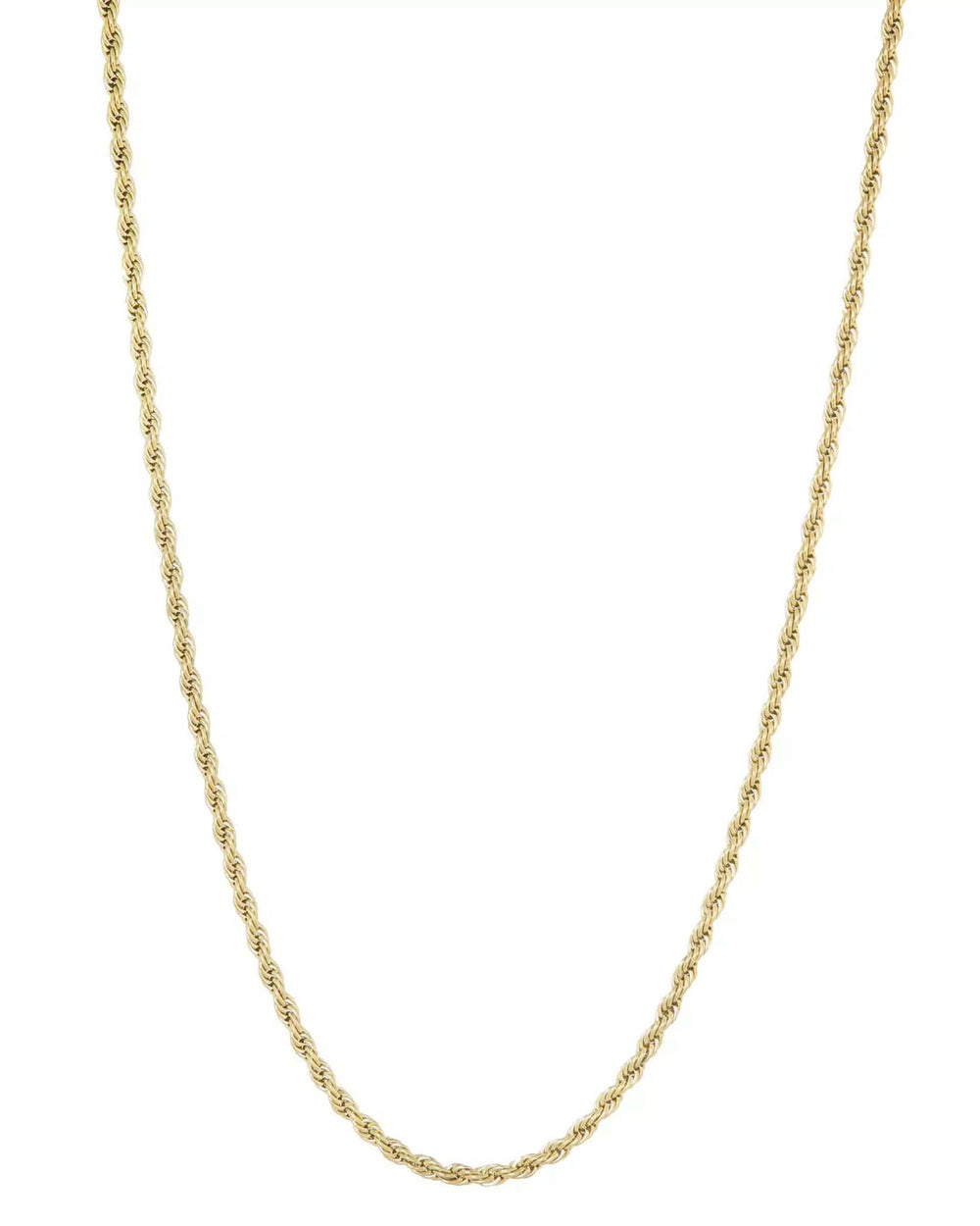 GOLDPLATED 'ROPE' NECKLACE