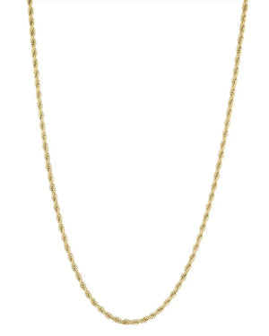 GOLDPLATED 'ROPE' NECKLACE