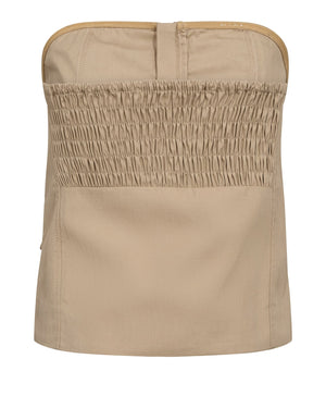 KESHACC ZIP TUBE TOP