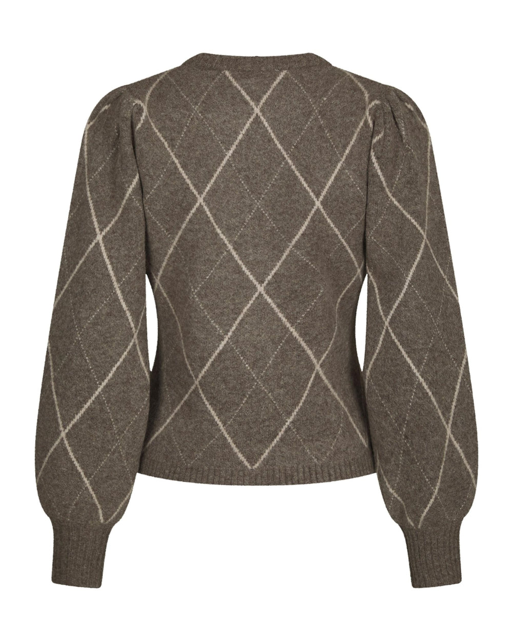 KOTEAS CHECK KNIT CARDIGAN