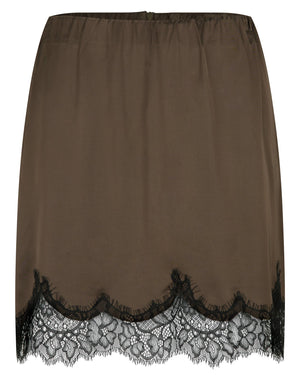 LACIA CONTRAST MINI SKIRT