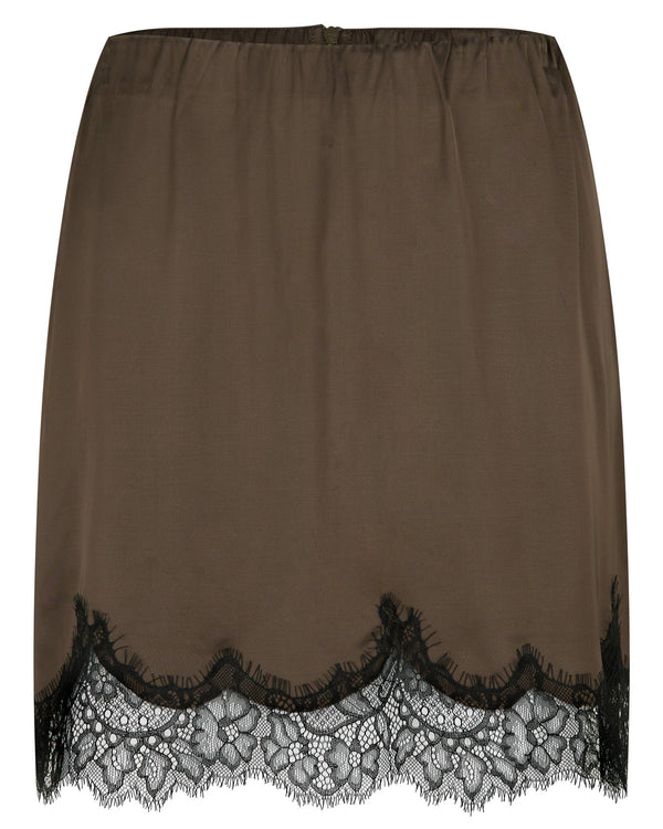 LACIA CONTRAST MINI SKIRT