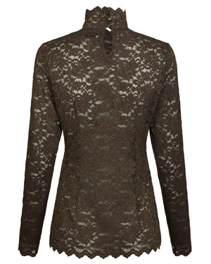 LIZA LACEFLOWER BLOUSE