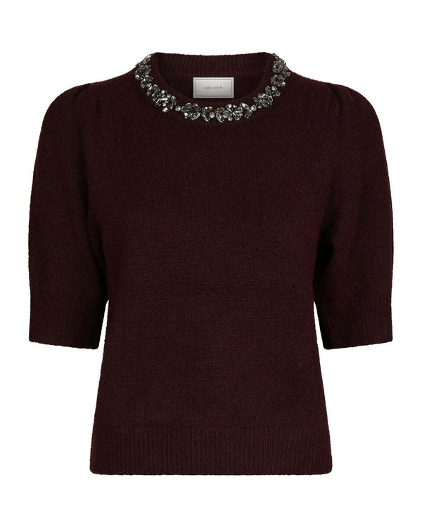 MAIA STONE KNIT BLOUSE