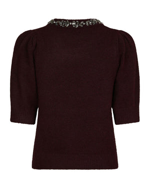 MAIA STONE KNIT BLOUSE