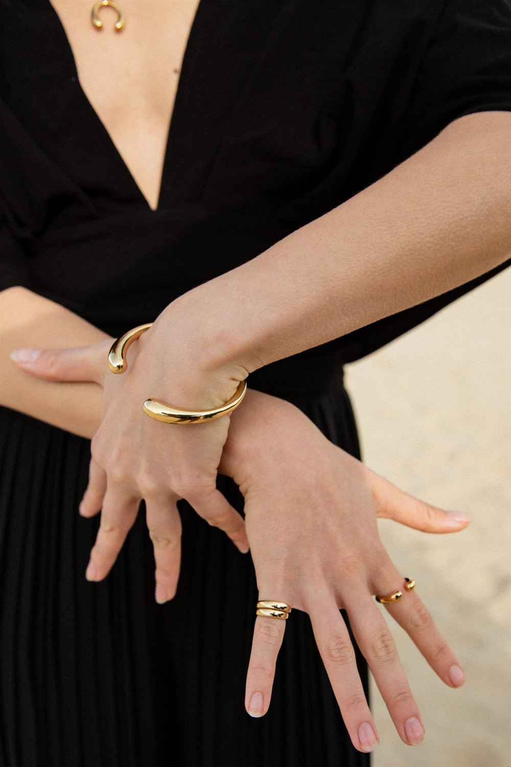 MELT BRACELET GOLD