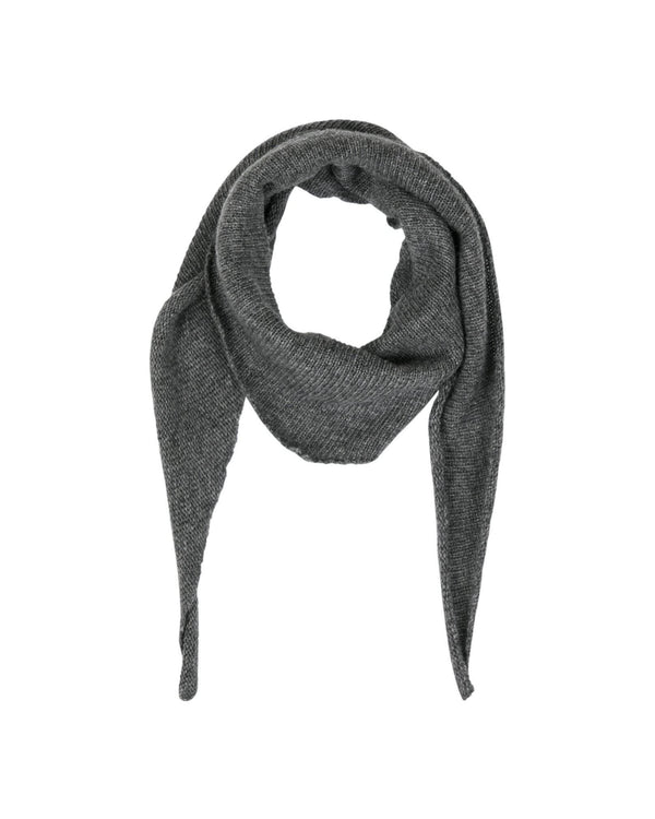 MISTY KNIT SCARF ANTRACIT MEL