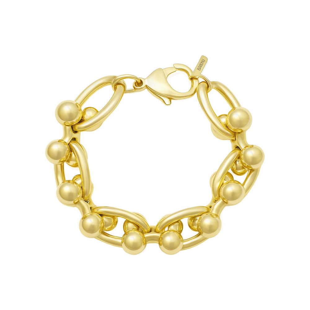 MOLECULE BRACELET GOLD
