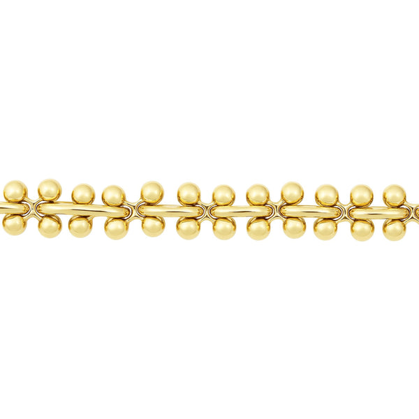 MOLECULE BRACELET GOLD