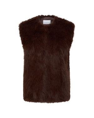 MONA FAUX FUR GILET