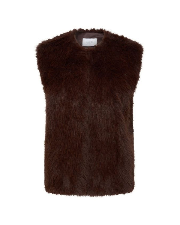 MONA FAUX FUR GILET