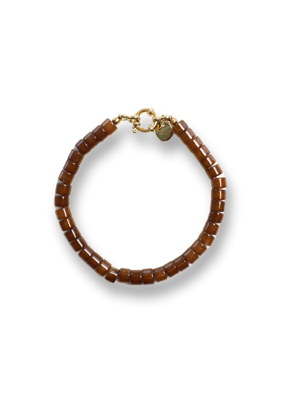 MOOS DOUBLE BROWN BRACELET