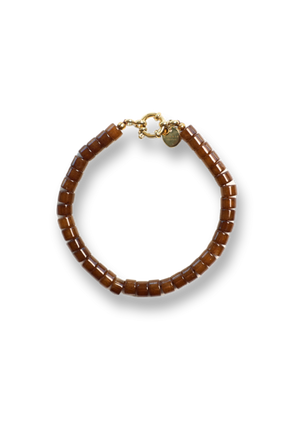 MOOS DOUBLE BROWN BRACELET
