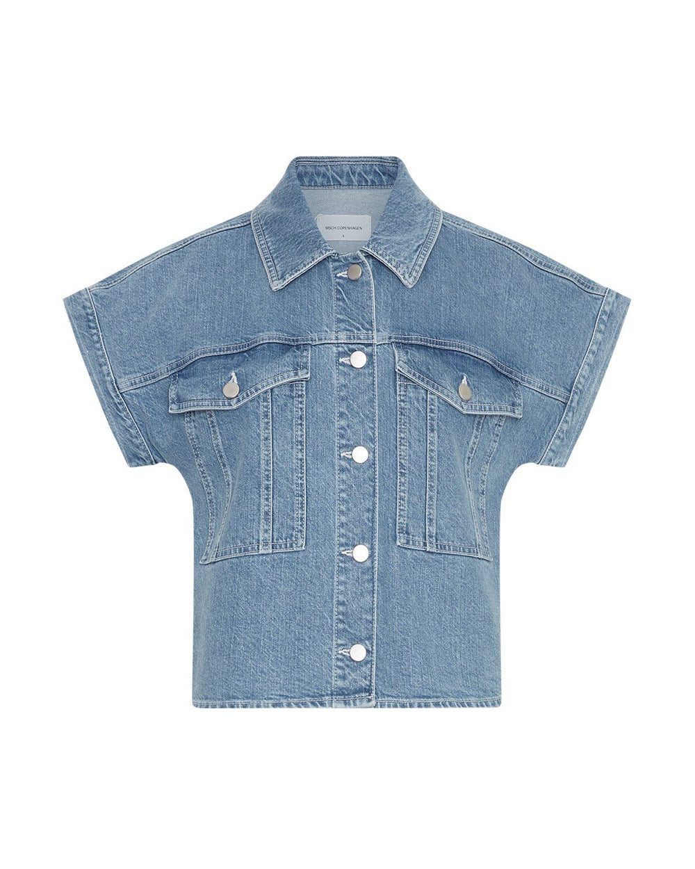 MSCHELIDA ADA SS DENIM SHIRT