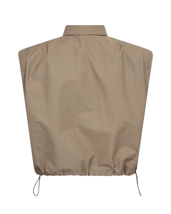OPHELIACC PLEAT SS SHIRT