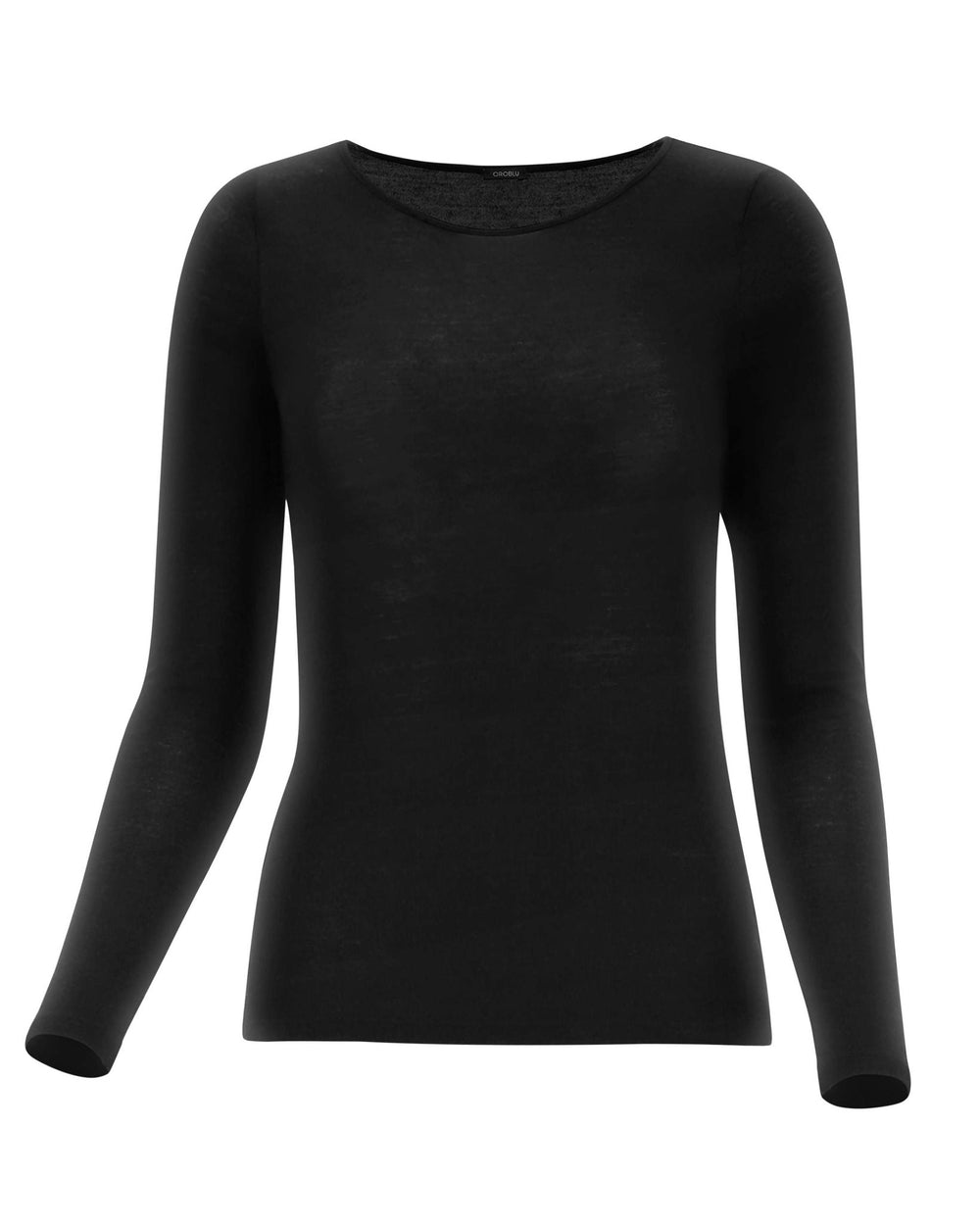 PERFECT LINE CASHMERE LS BLACK