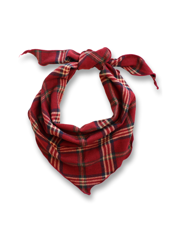 PLAID SCARF