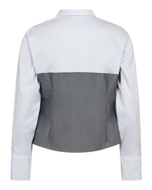 POLLYCC CORSAGE MIX SHIRT