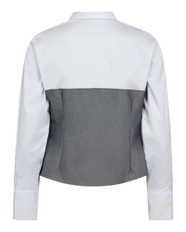 POLLYCC CORSAGE MIX SHIRT