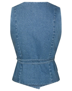 SAMARA DENIM WAISTCOAT