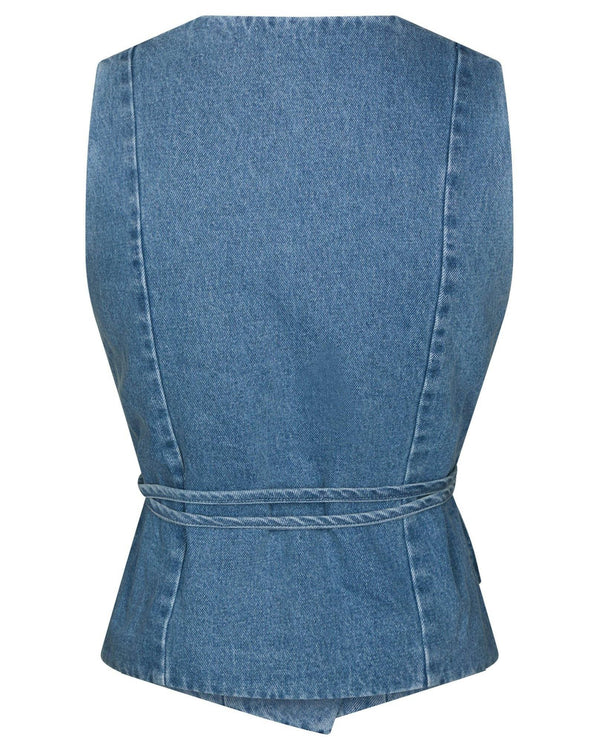 SAMARA DENIM WAISTCOAT
