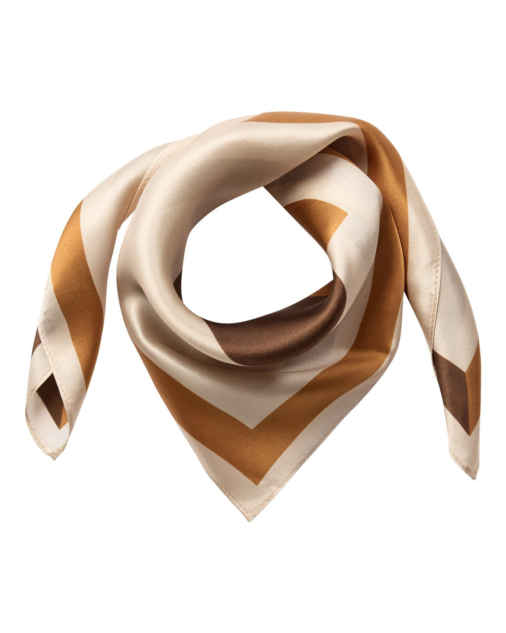 SHILACC SILK BLOCK SCARF