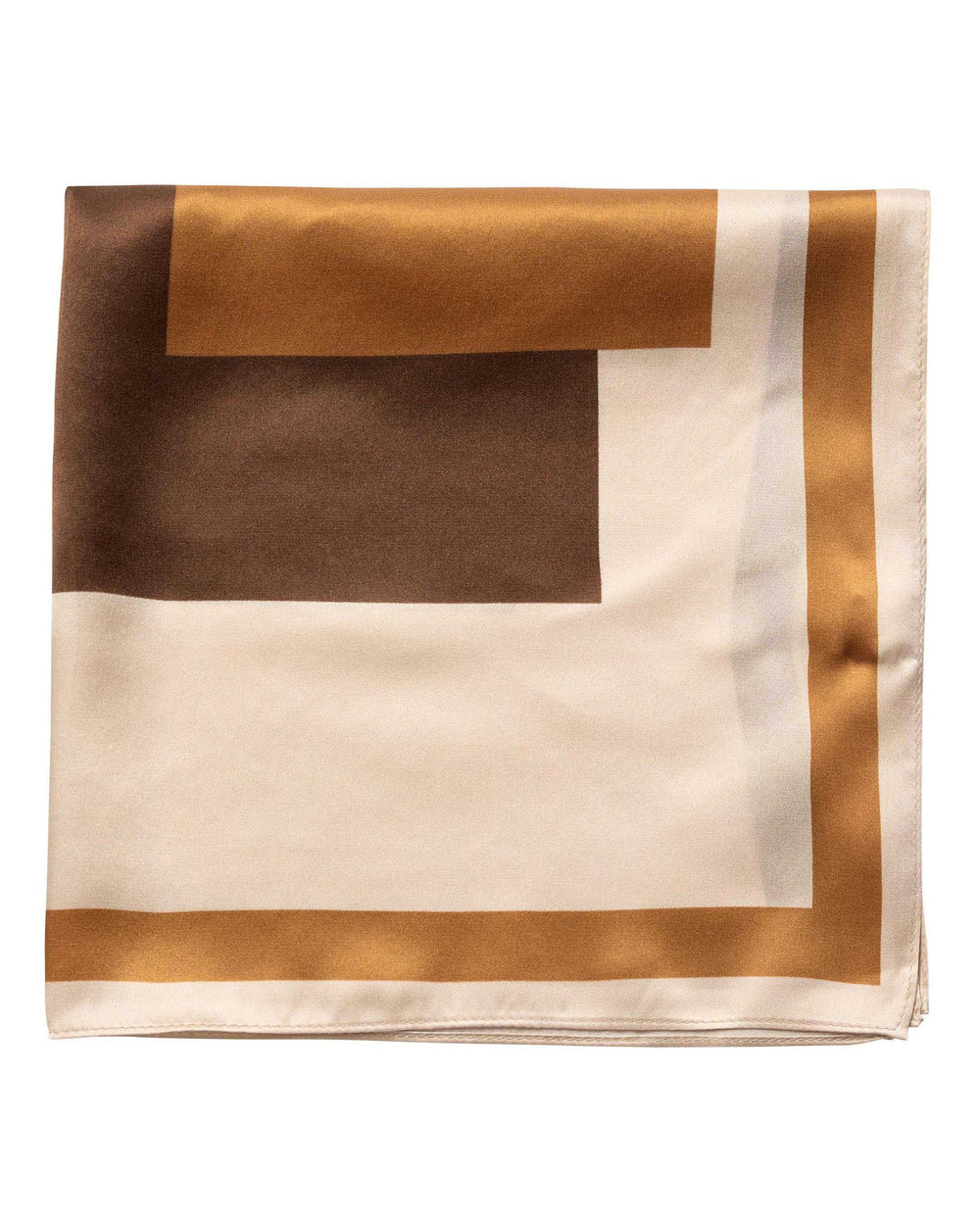 SHILACC SILK BLOCK SCARF