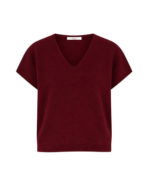 SIL V-NECK PULLOVER