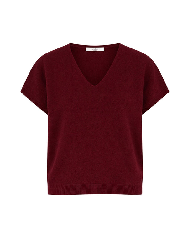 SIL V-NECK PULLOVER