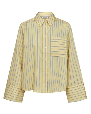 SIMOCC STRIPE SS TIE SHIRT